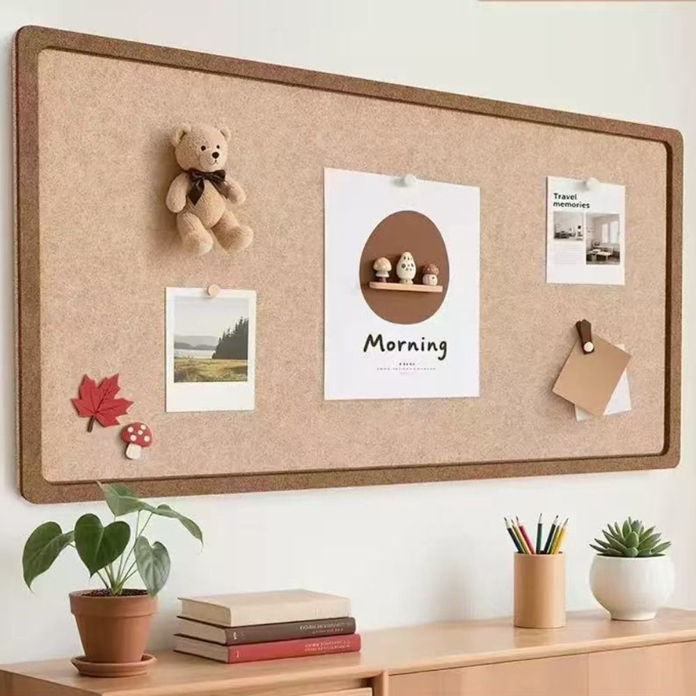 Office Furniture Online - Self Adhesive Felt Bulletin Board Rounded
