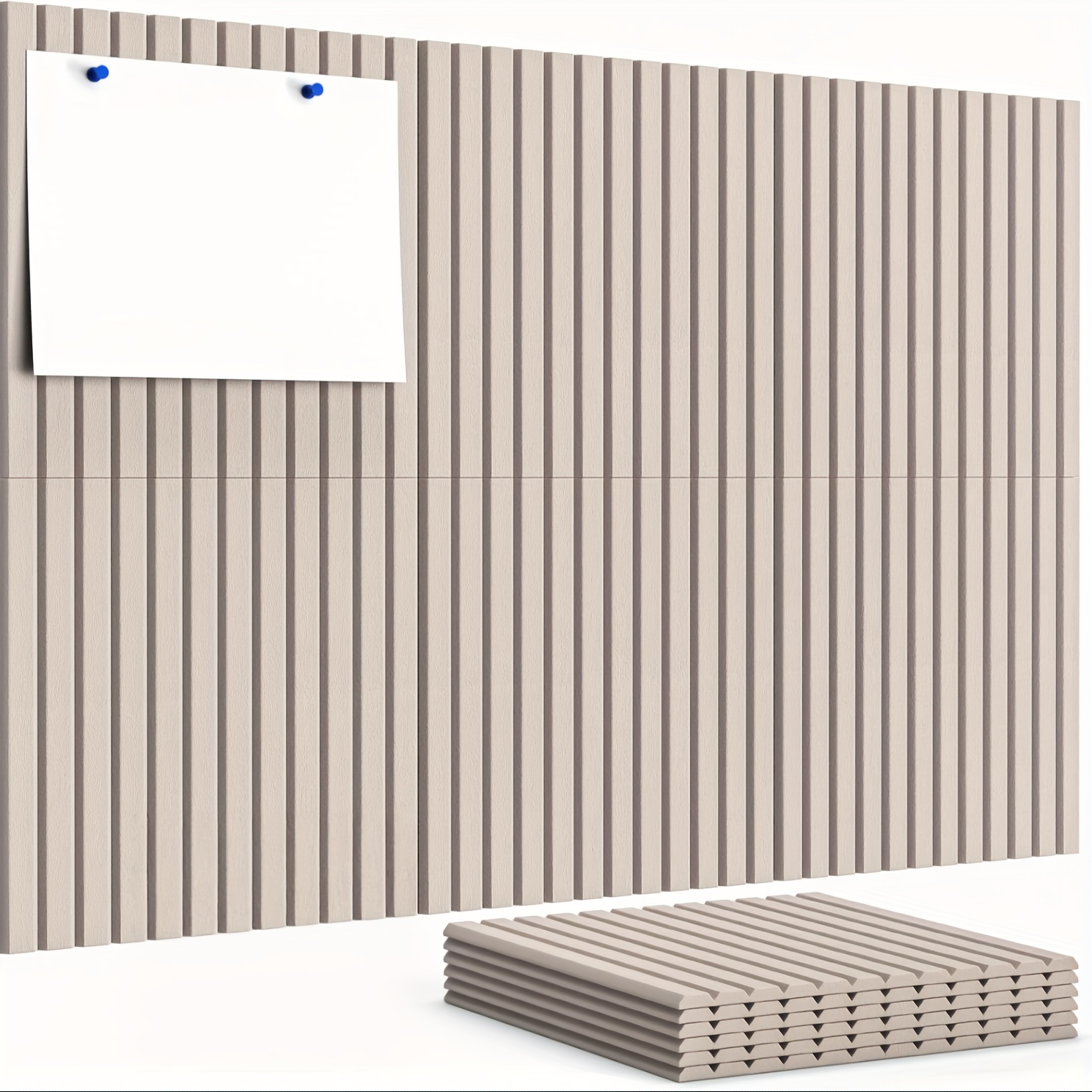 6 PCS Felt Wall Tiles, Cork Bu - Office Furniture Online review and price