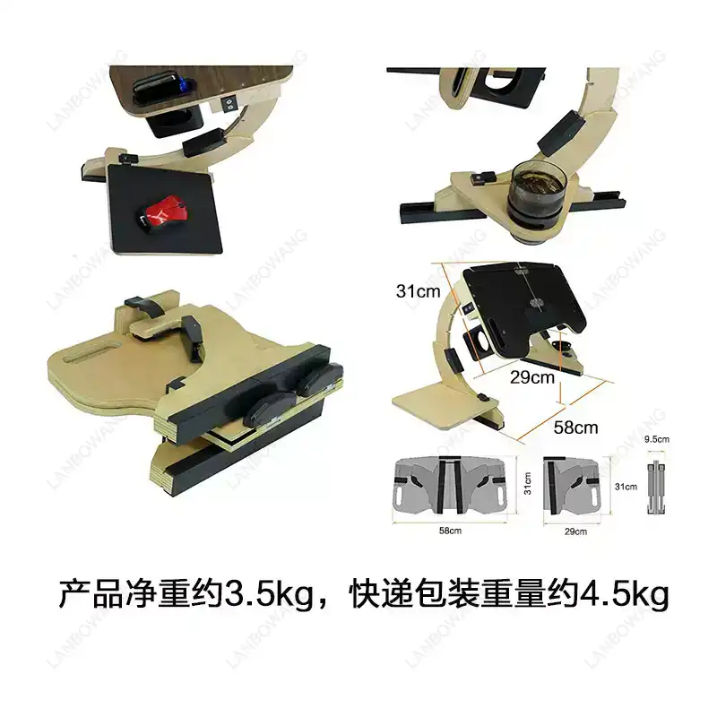 Aluminum Alloy Folding Lap Des - Adjustable Laptop Table review and price