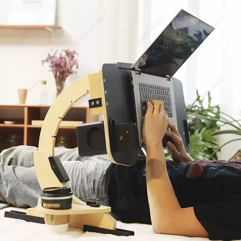 Aluminum Alloy Folding Lap Des - Adjustable Laptop Table review and price