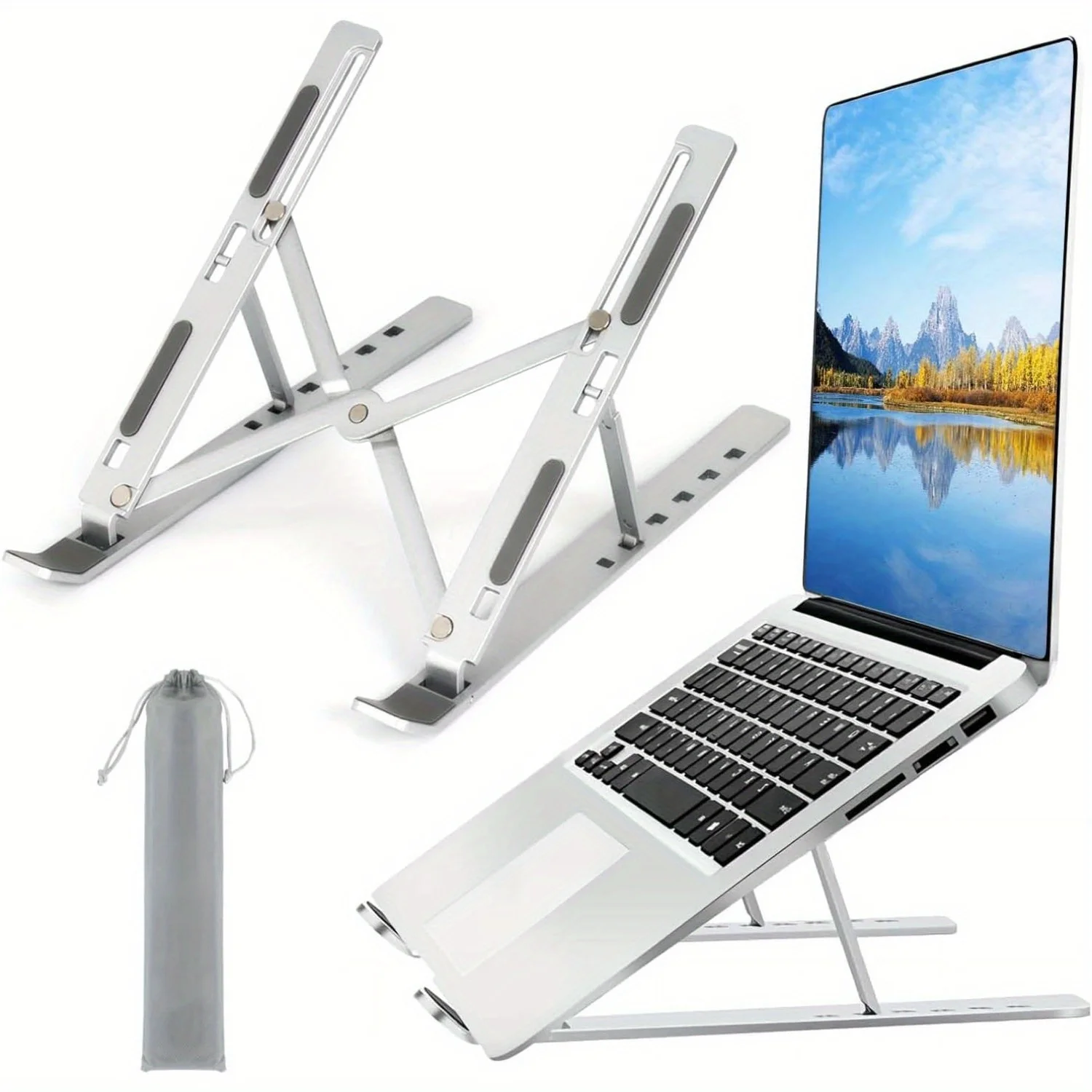 Adjustable Aluminum Laptop Sta - Adjustable Laptop Table review and price