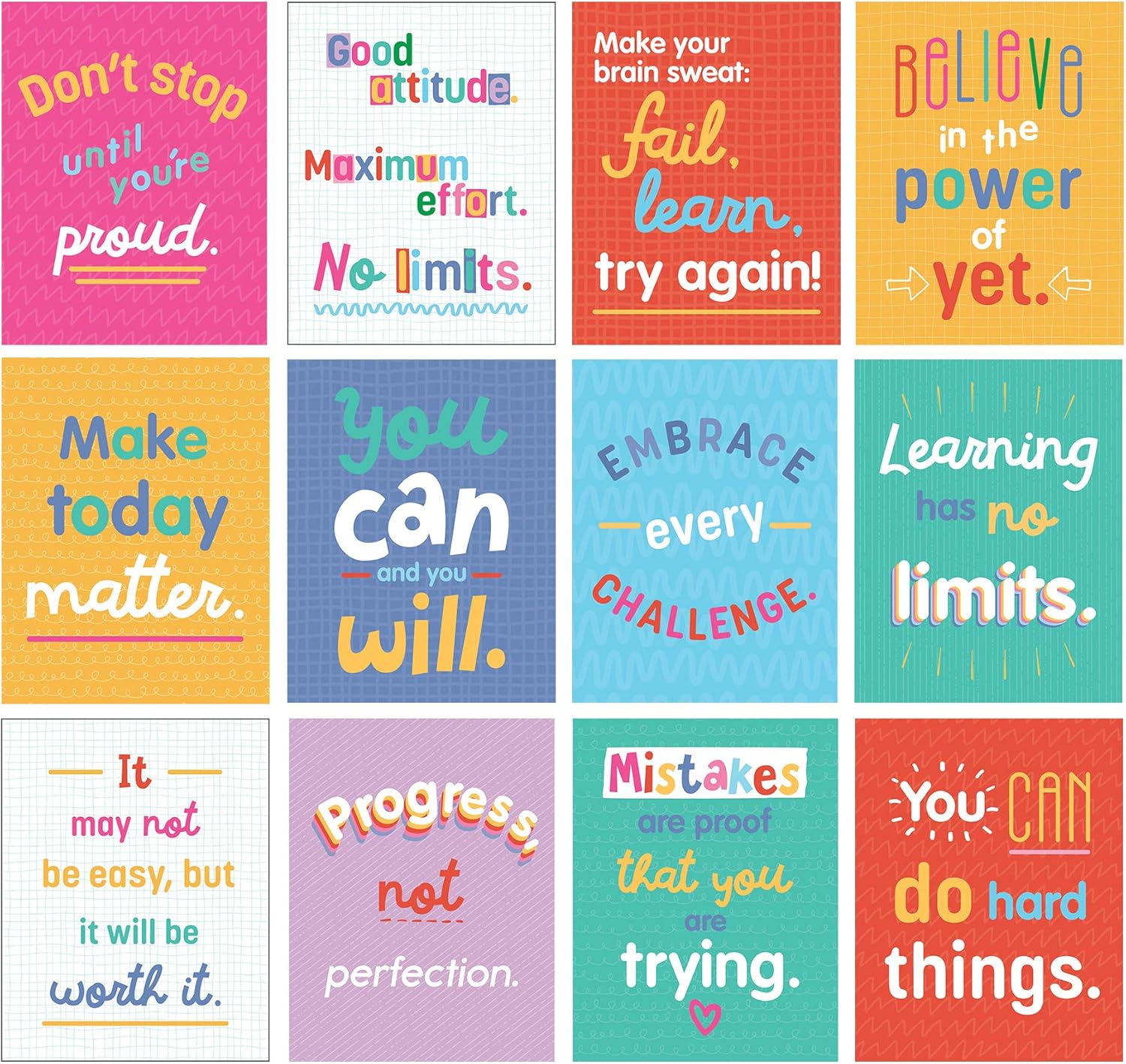 Educational Growth Mindset Pos - Office Furniture Online review and price