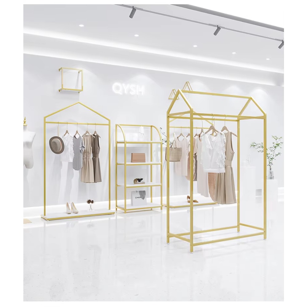 Polished Gold Stainless Steel  - Coat Rack Standing review and price