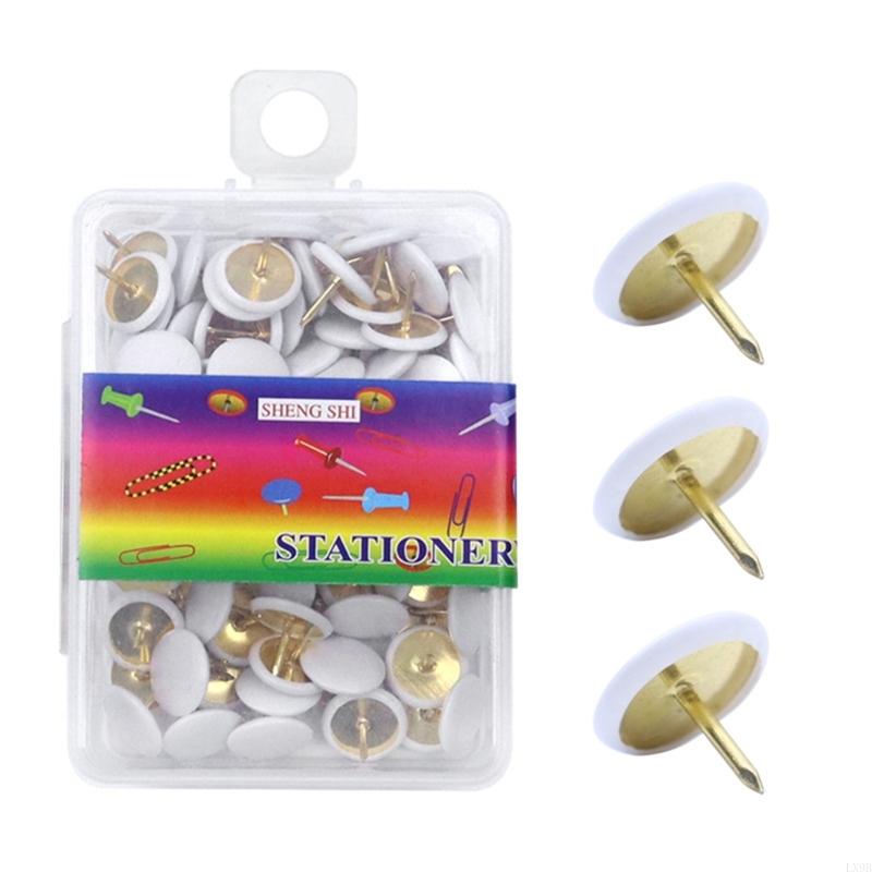 200Pcs Round Metal Thumbtacks  - Office Furniture Online review and price