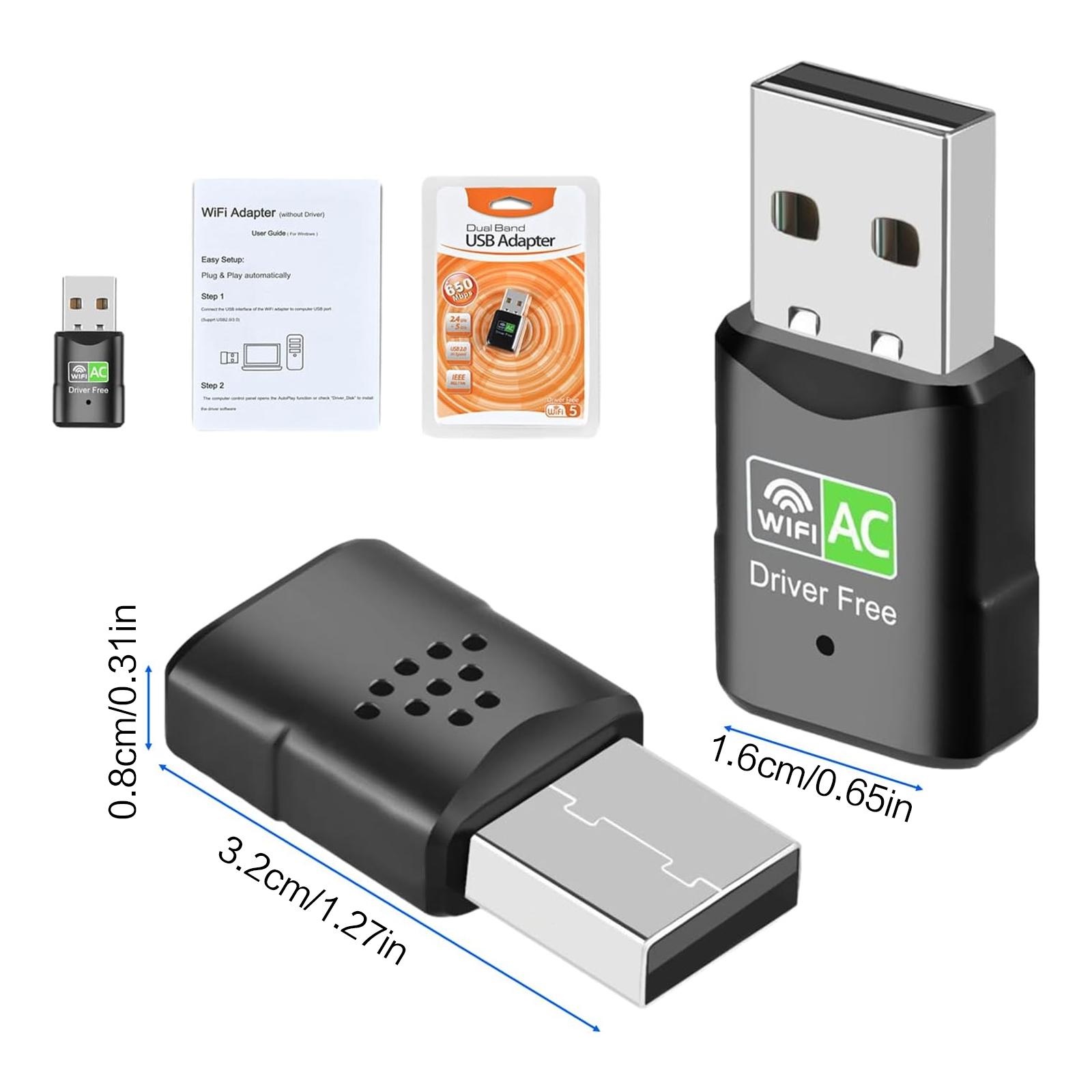 AC600 USB WiFi Adapter, Dual B - Adjustable Laptop Table review and price