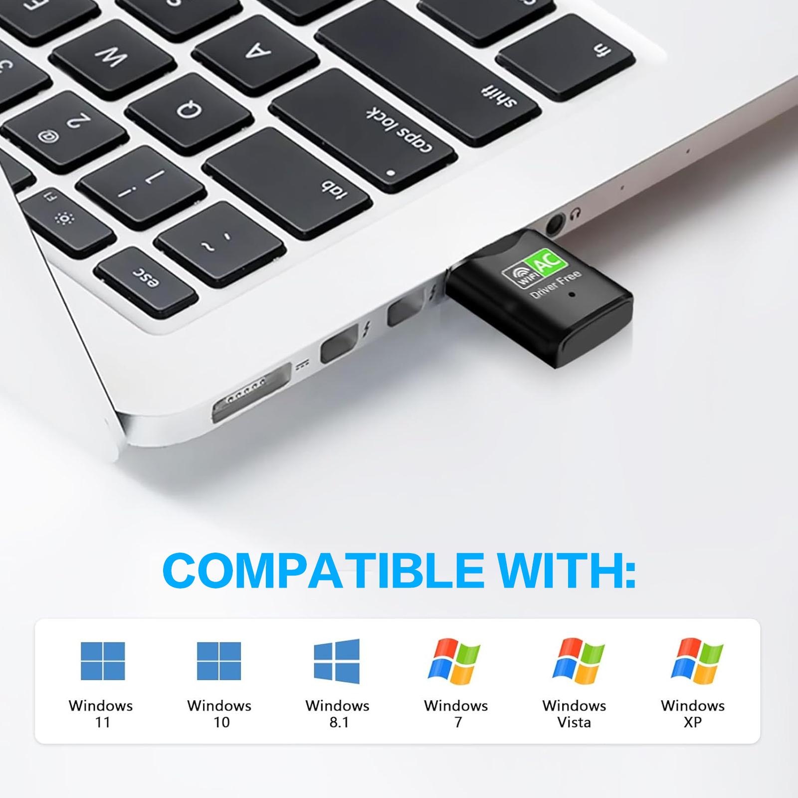 AC600 USB WiFi Adapter, Dual B - Adjustable Laptop Table review and price